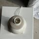 Large alabaster lamp base H41 D11
