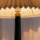 Emerald Green Glass Table Lamp Fleur by Michael Bang for Holmegaard, Danish Mid-Century 1960s