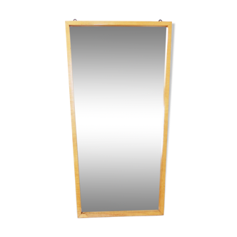Miroir rétroviseur cadre en érable 82x45cm