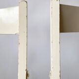 Pair folding chairs caning