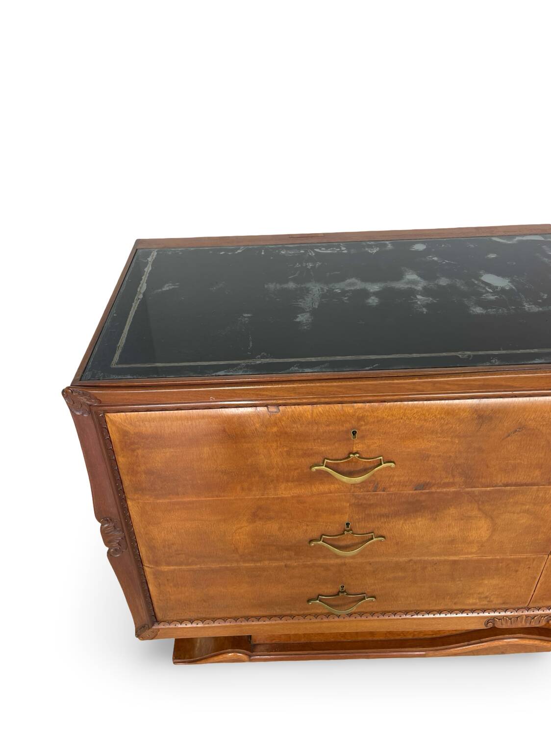 An art deco Italian chest of drawers, Italy 1950s