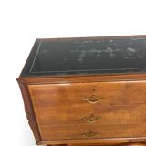 An art deco Italian chest of drawers, Italy 1950s