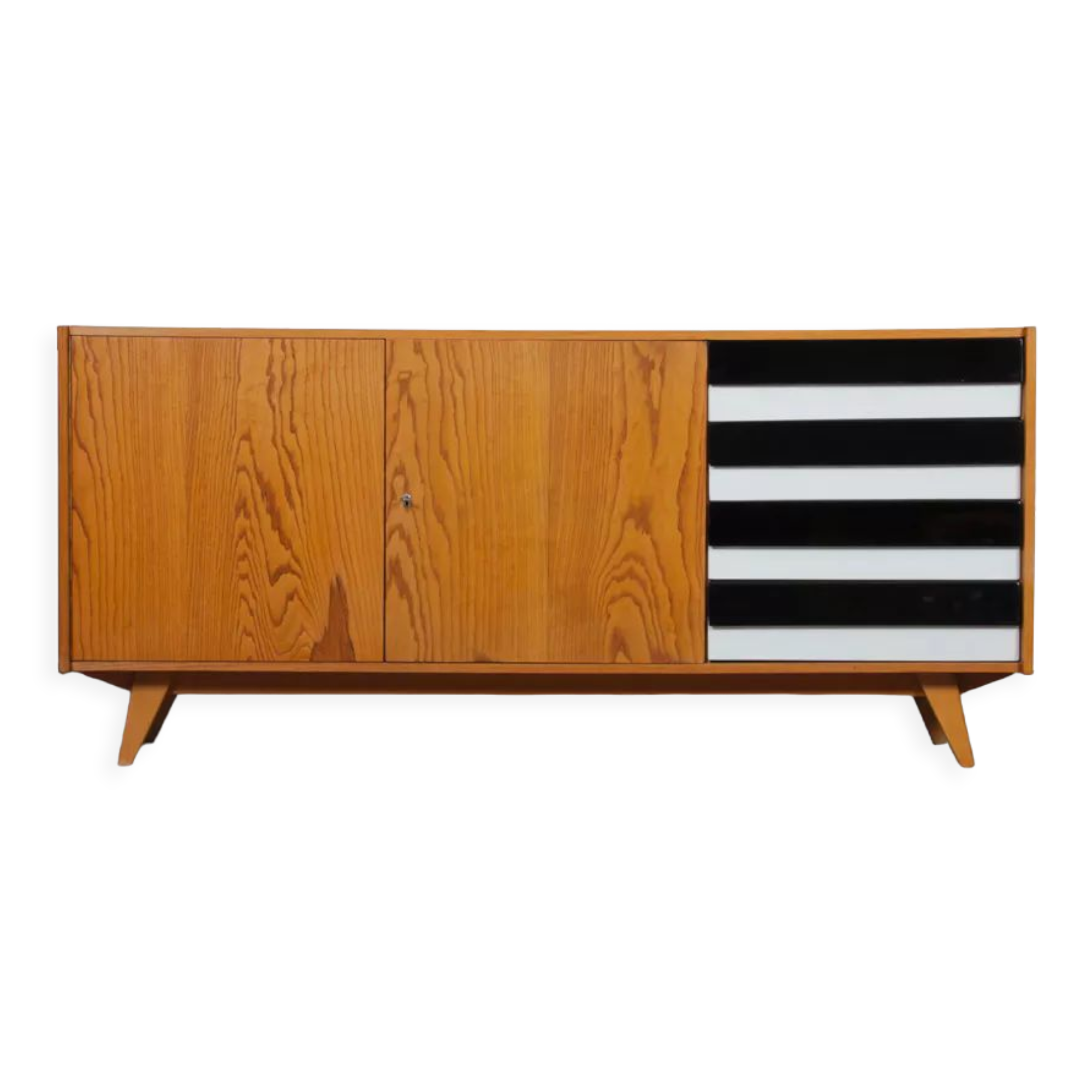 Oak sideboard by Jiri Jiroutek, model U-460, 1960
