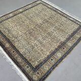 Vintage square turkish rug 205x200 cm