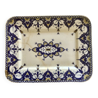 Sarreguemines rectangular serving dish