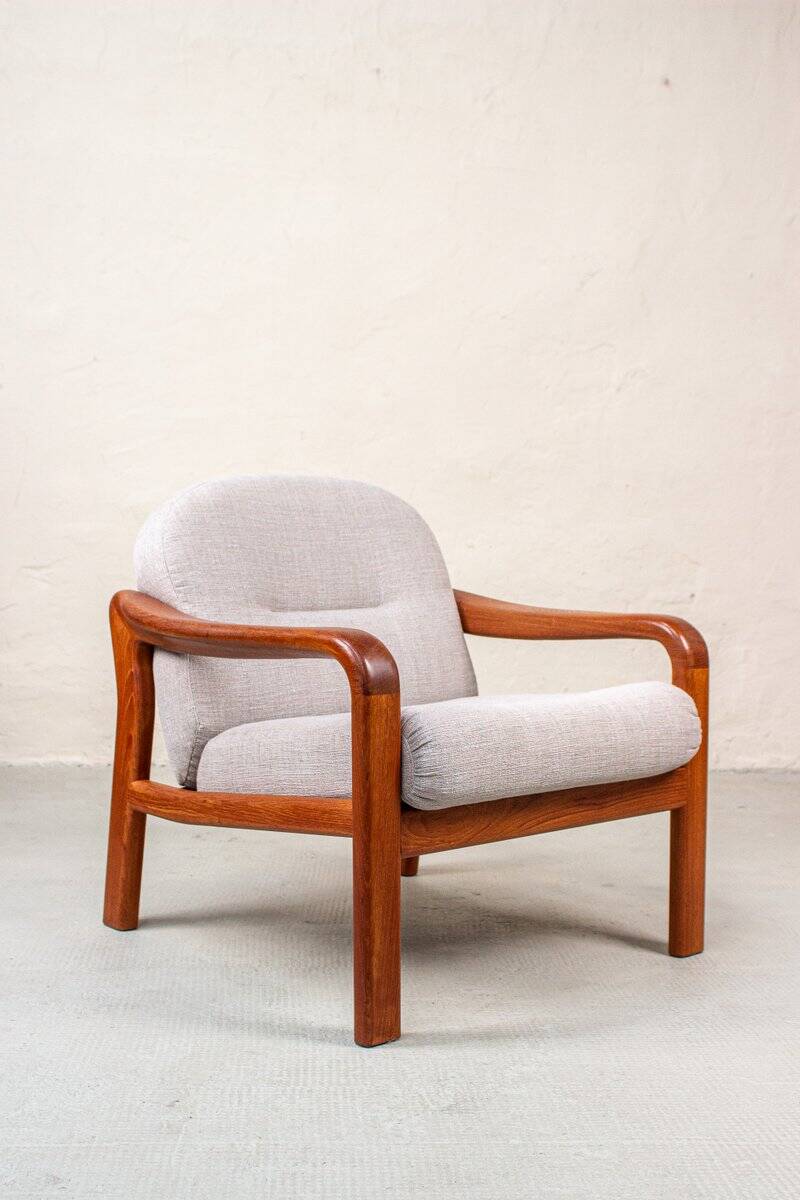 Fauteuil Vintage en Teck de Komfort, Danemark, 1980s