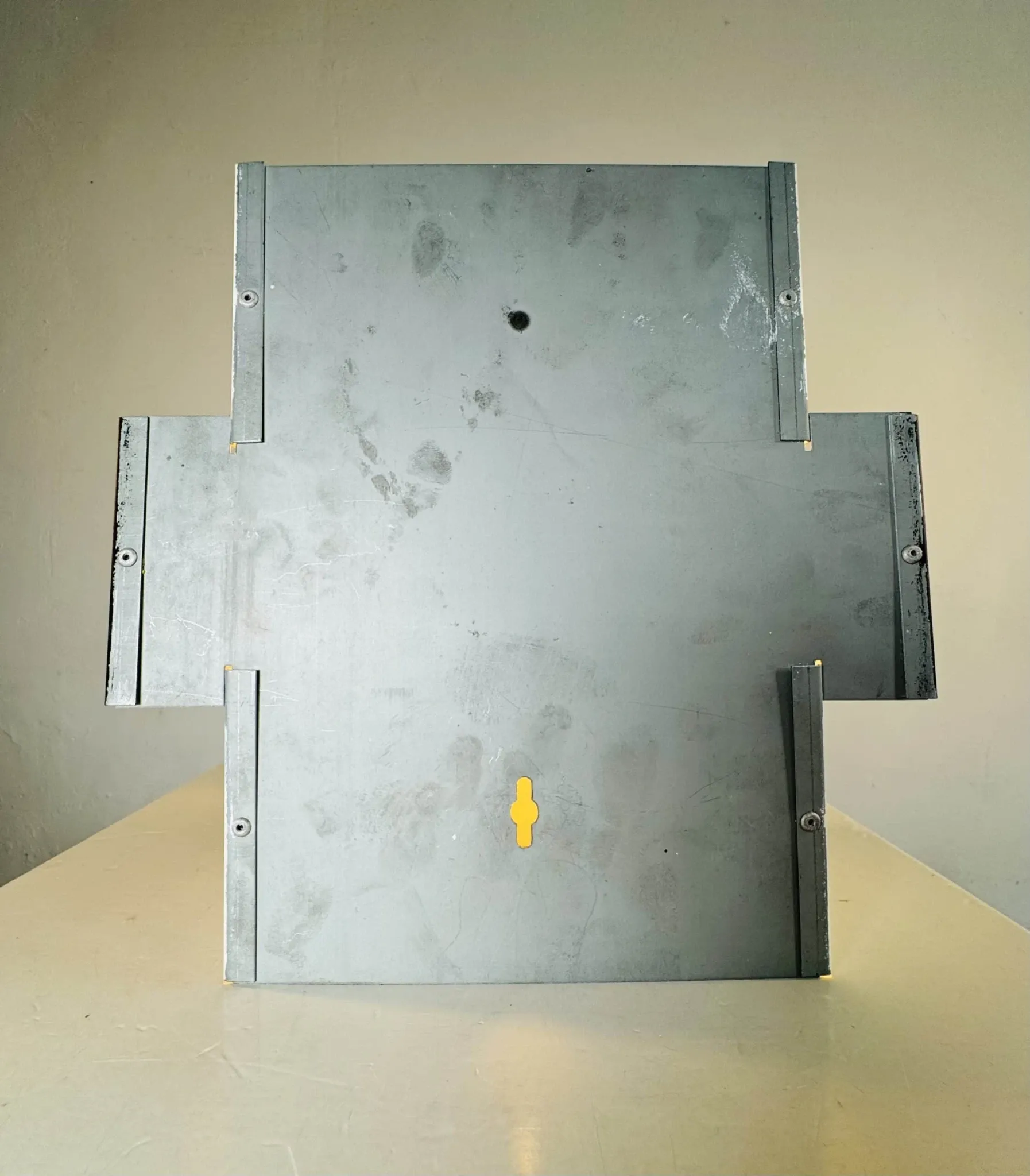 Geometric Wall Lamp By J.J.M. Hoogervorst For Anvia Nederland, The Netherlands, 1960S