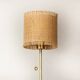 Swedish brass floor lamp, cast iron base, model G 019 by Bergboms 1960