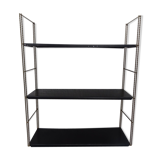 Metal thong wall shelf