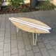 Surf coffee table | hairpin feet