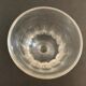 4 verres anciens à pied avec pans coupés