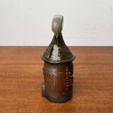 Modern Swedish studio pottery from the mid-century, Bagdad House 2 series by Bertil Vallien for Gustavsberg 1960s.