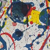 Sam FRANCIS, Poem in the Sky, 1986. Original lithograph on paper.