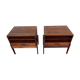 Pair of Scandinavian bedside tables Arne Vodder design danish 1960