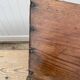 Authentic wooden crate basket with metal handle, old 1950s