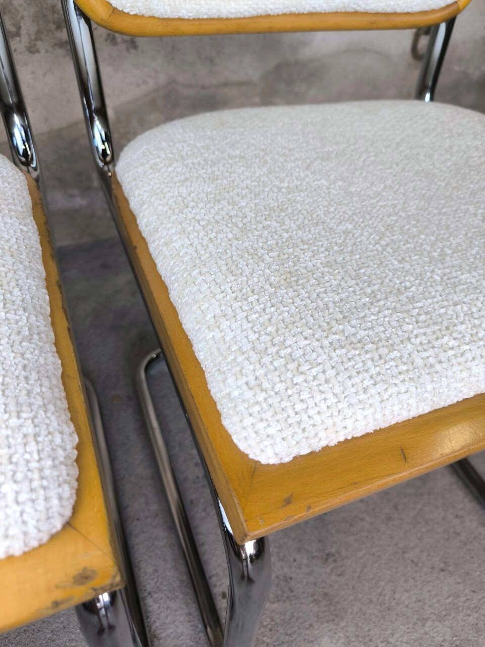 Vintage Breuer Cesca chair pair