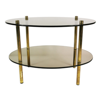 Table ovale minimaliste, Allemagne, années 1960