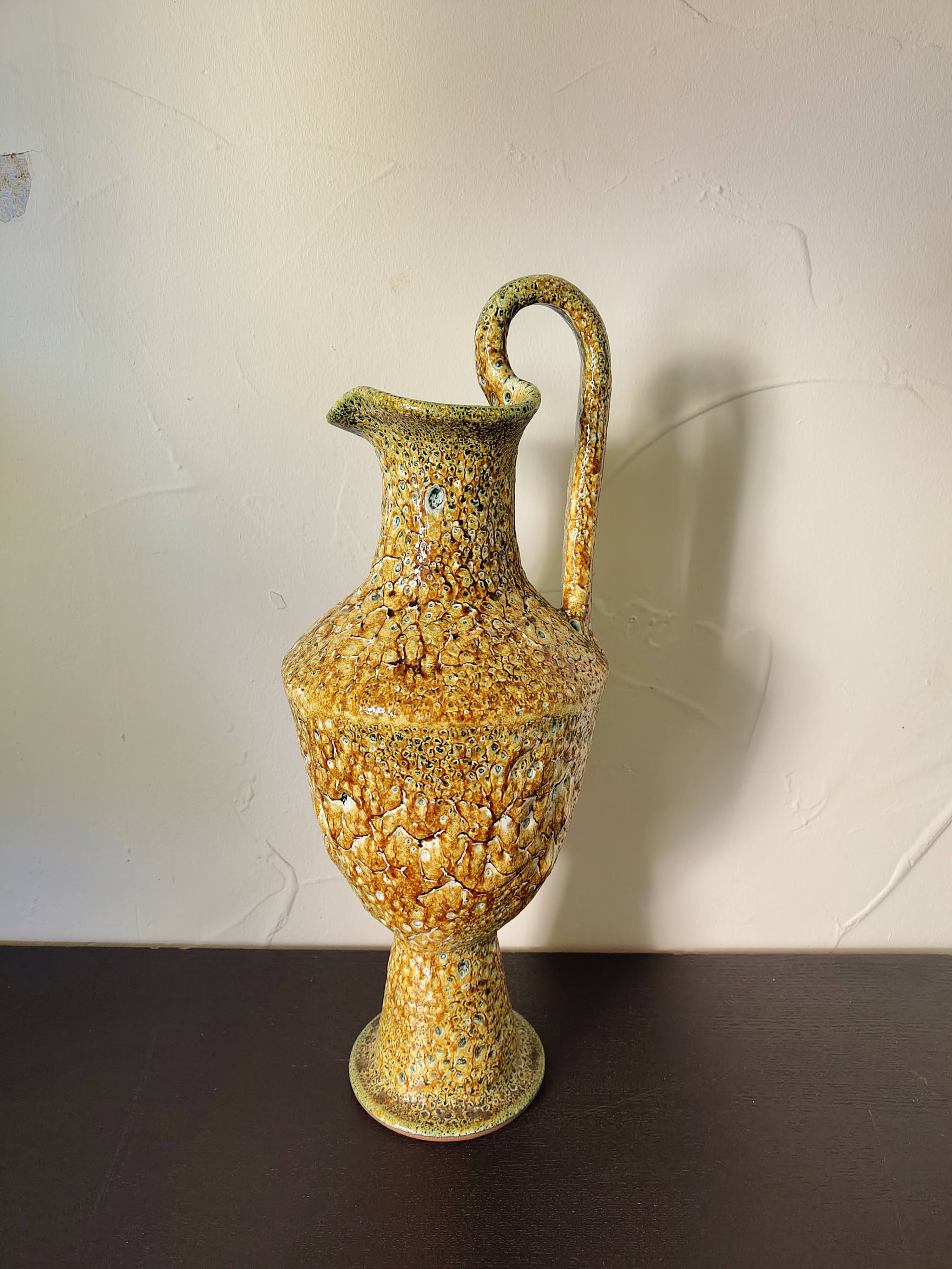 Jars / Honey enamel lava