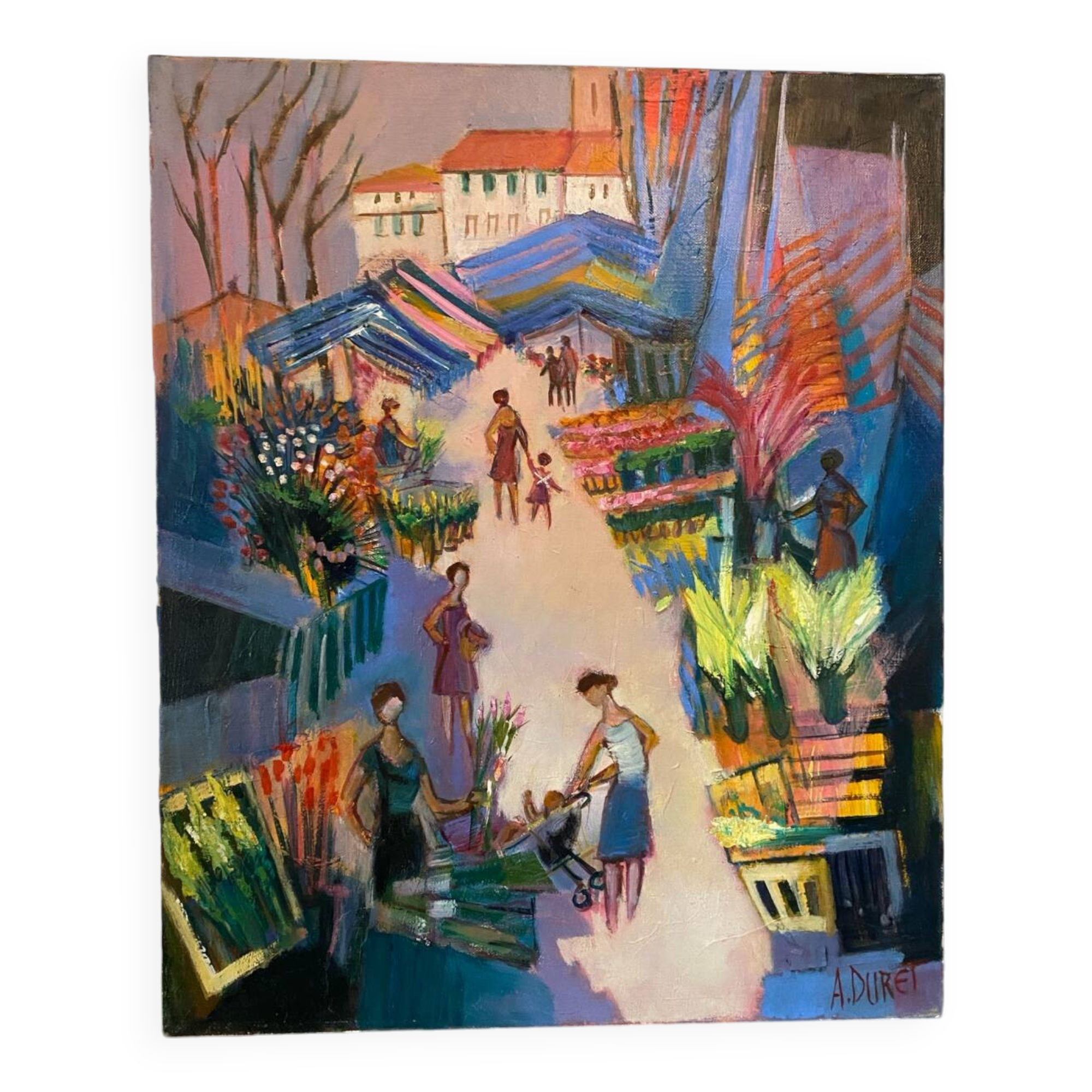 Flower Walk by Duret