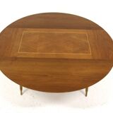 Extendable teak coffee table, Swedish Modern, Sweden, 1940