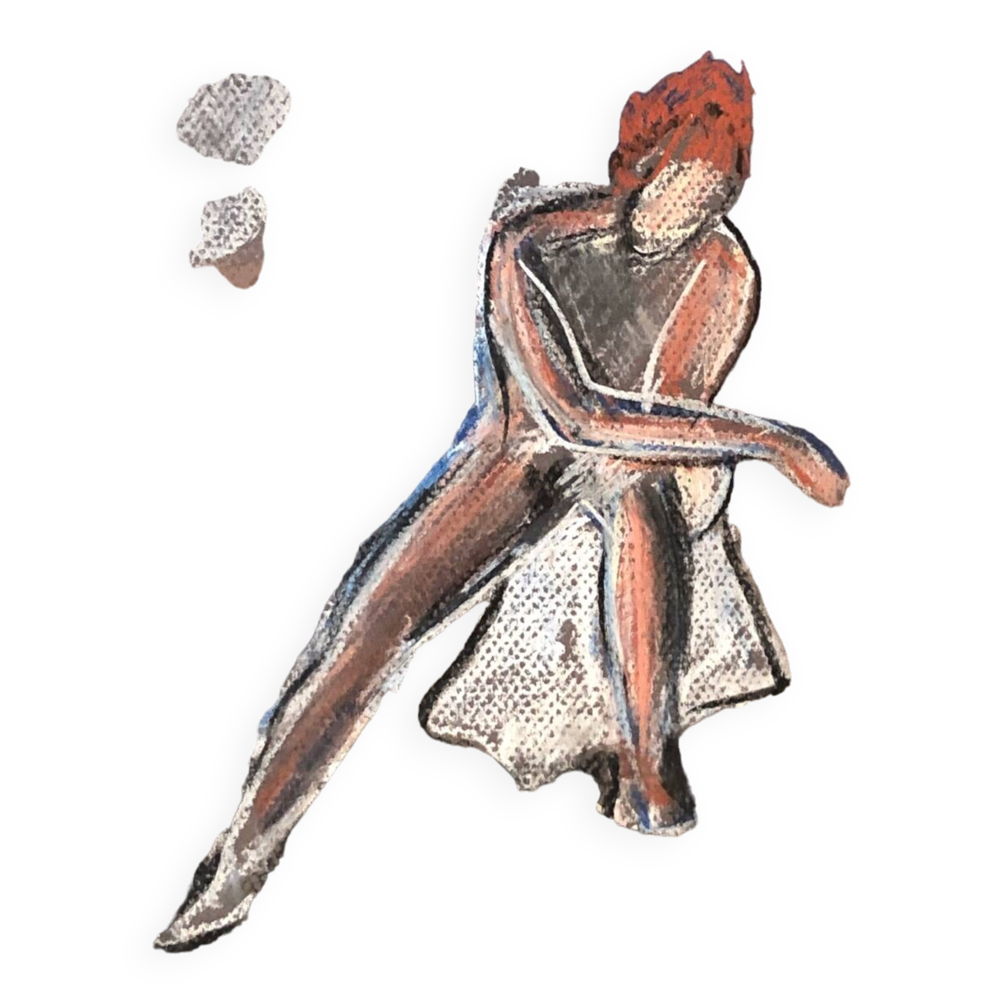 Life drawing illustration