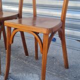 Set of 4 Baumann bistro chairs