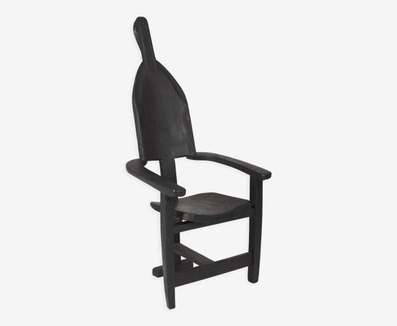 Chaise trône de Rudi Muth 1987