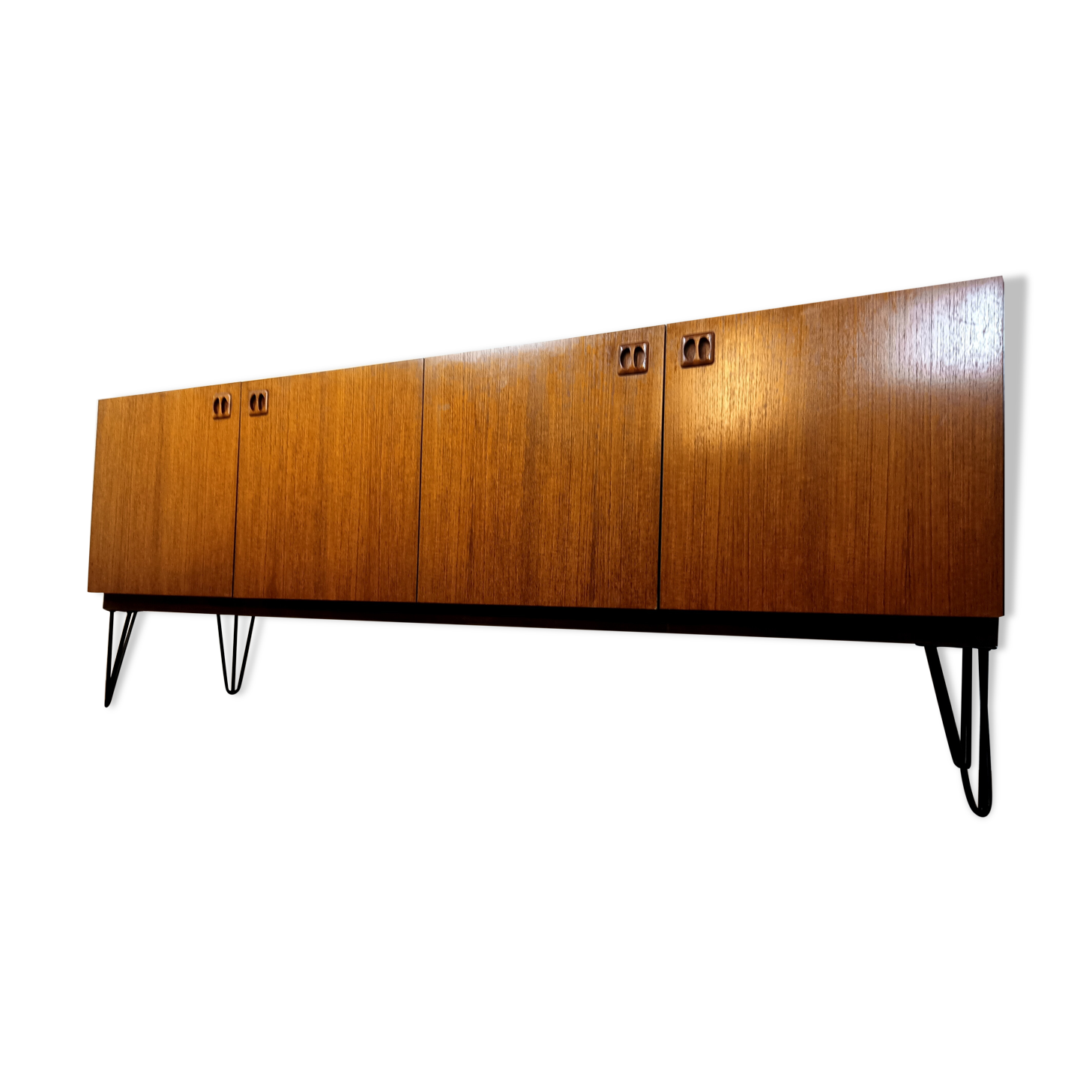 Scandinavian pinfoot sideboard