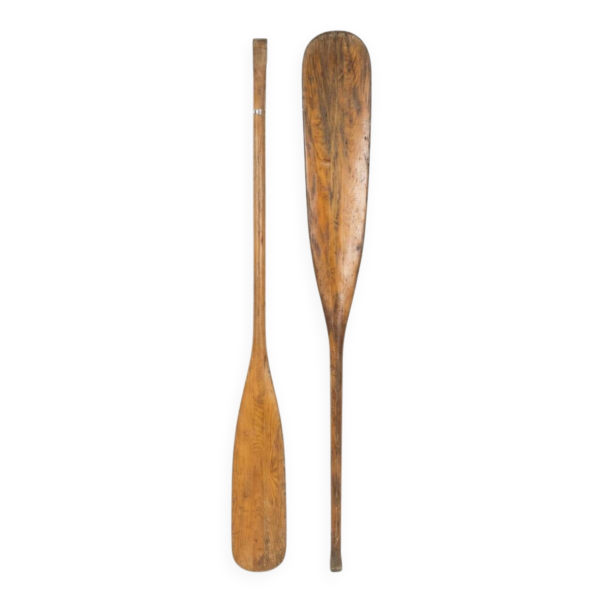 Pair of solid wood paddles