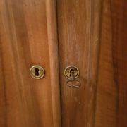 Old Louis Philippe walnut wardrobe