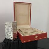 St dupont silver-plated lighter with box