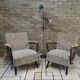 Paire de fauteuils année 50 vintage 