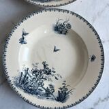 Set of two. Deep plates, iron earth. Tsarina