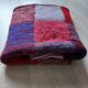 Patchwork wool blanket