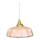 Vintage pink opaline pendant light