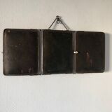 Triptych mirror barber 25x59 vintage 1940