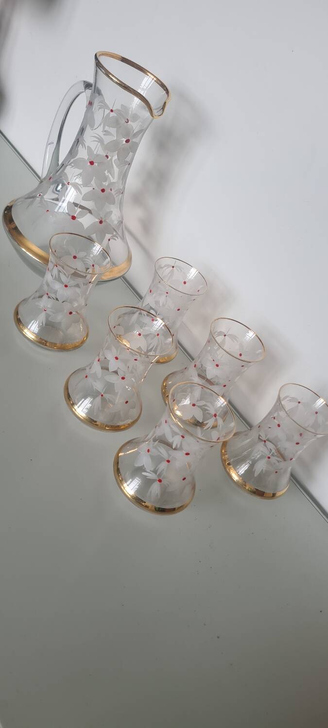 Mid-century lemonade set 1950