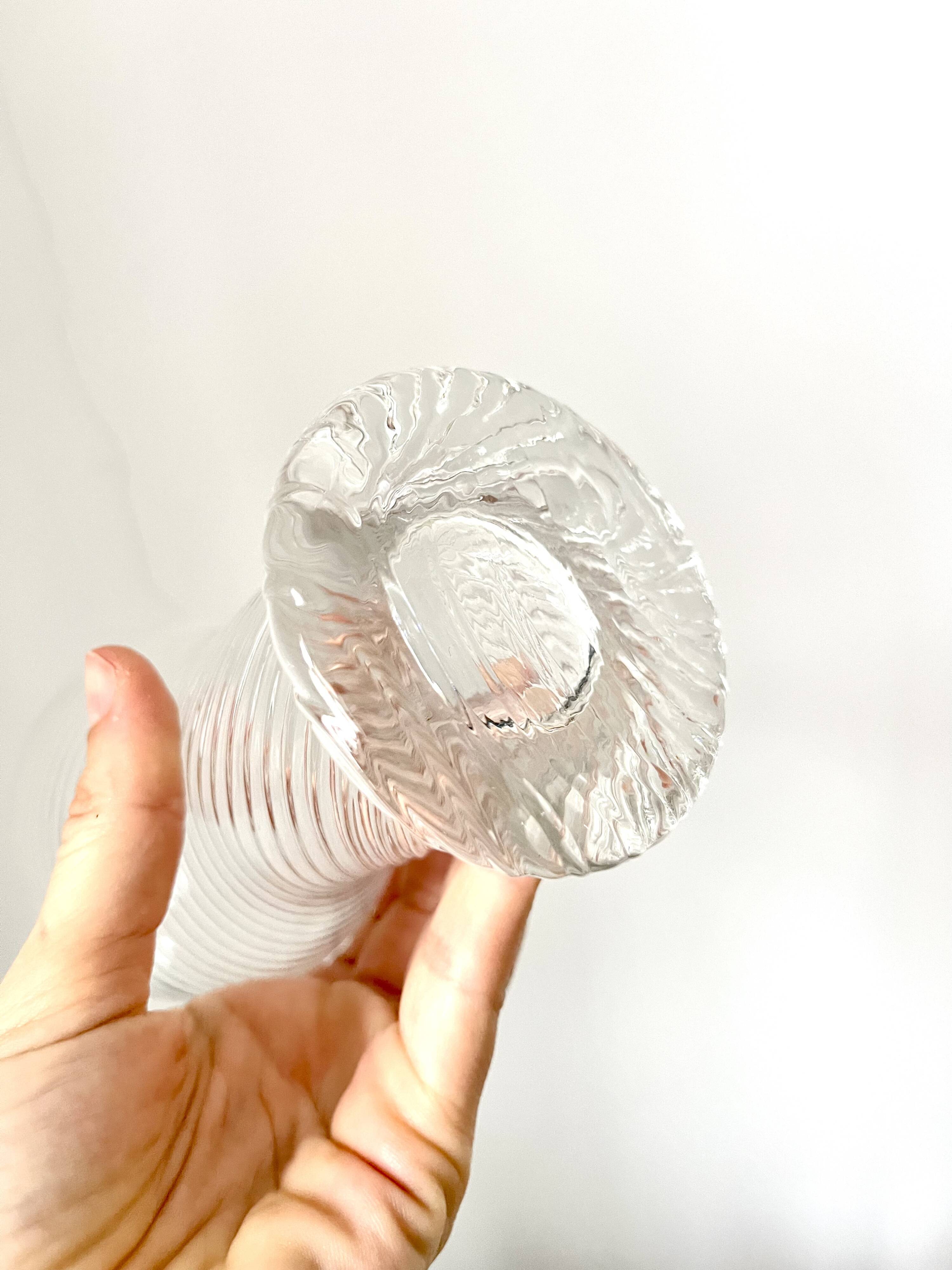 Lot de 5 verres vintage Rosenthal « Twist » Studio Line, Allemagne, années 1970