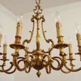 Lustre ancien en bronze