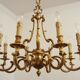 Lustre ancien en bronze