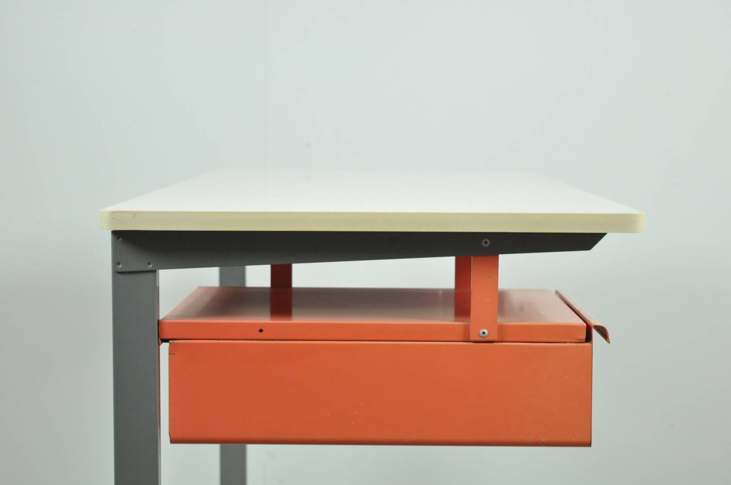 Vintage AHREND industrial Result desk by Friso Kramer, 1950s Netherlands