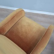 Mid century Lady style velvet armchairs 1960s
