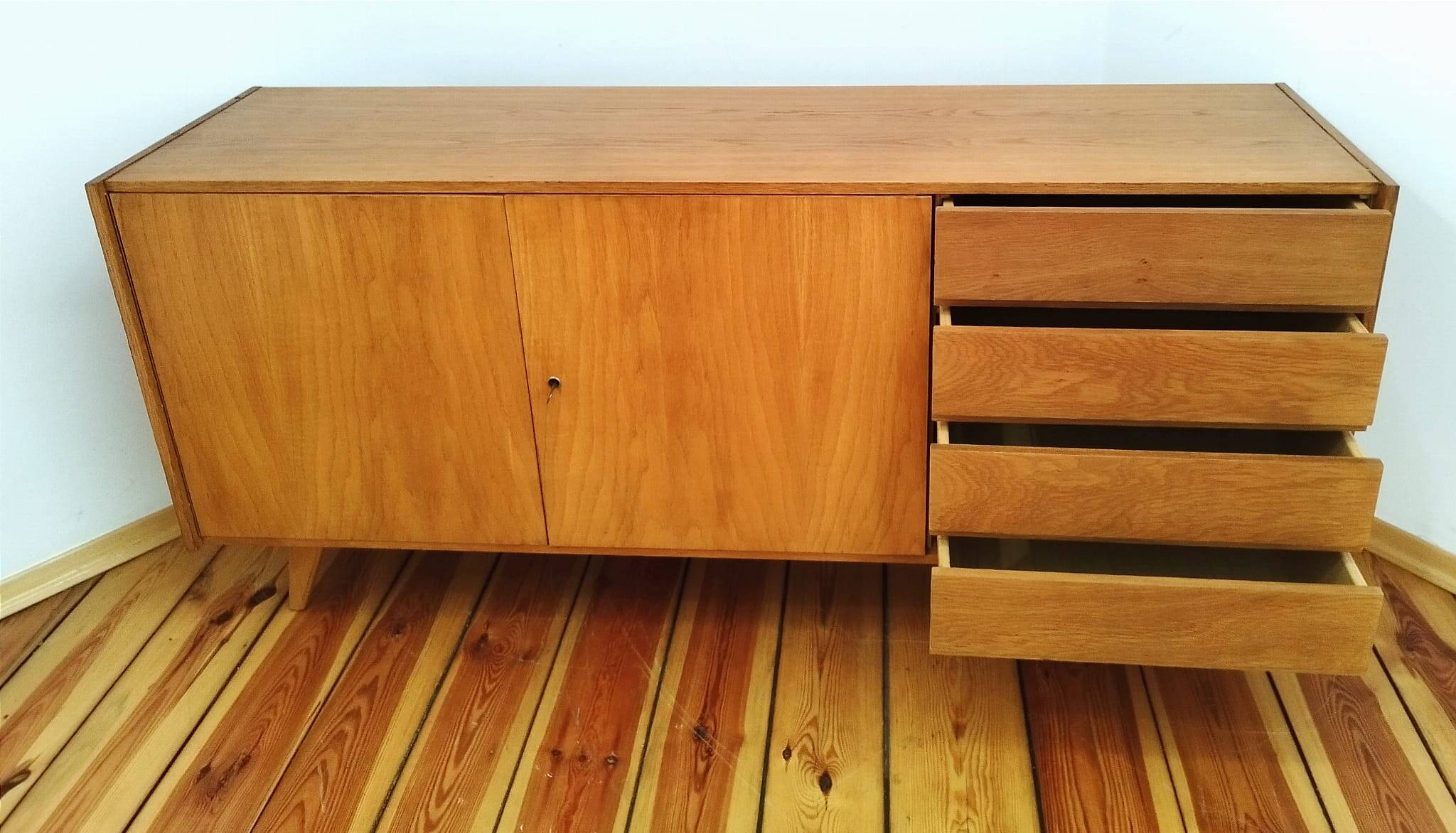 Czechoslovakian Sideboard by J. Jiroutek for Interier Prague, 1960s