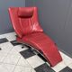 Chaise relax pliable rouge par Stefan Heiliger modèle Solo 699 pour WK Wohnen