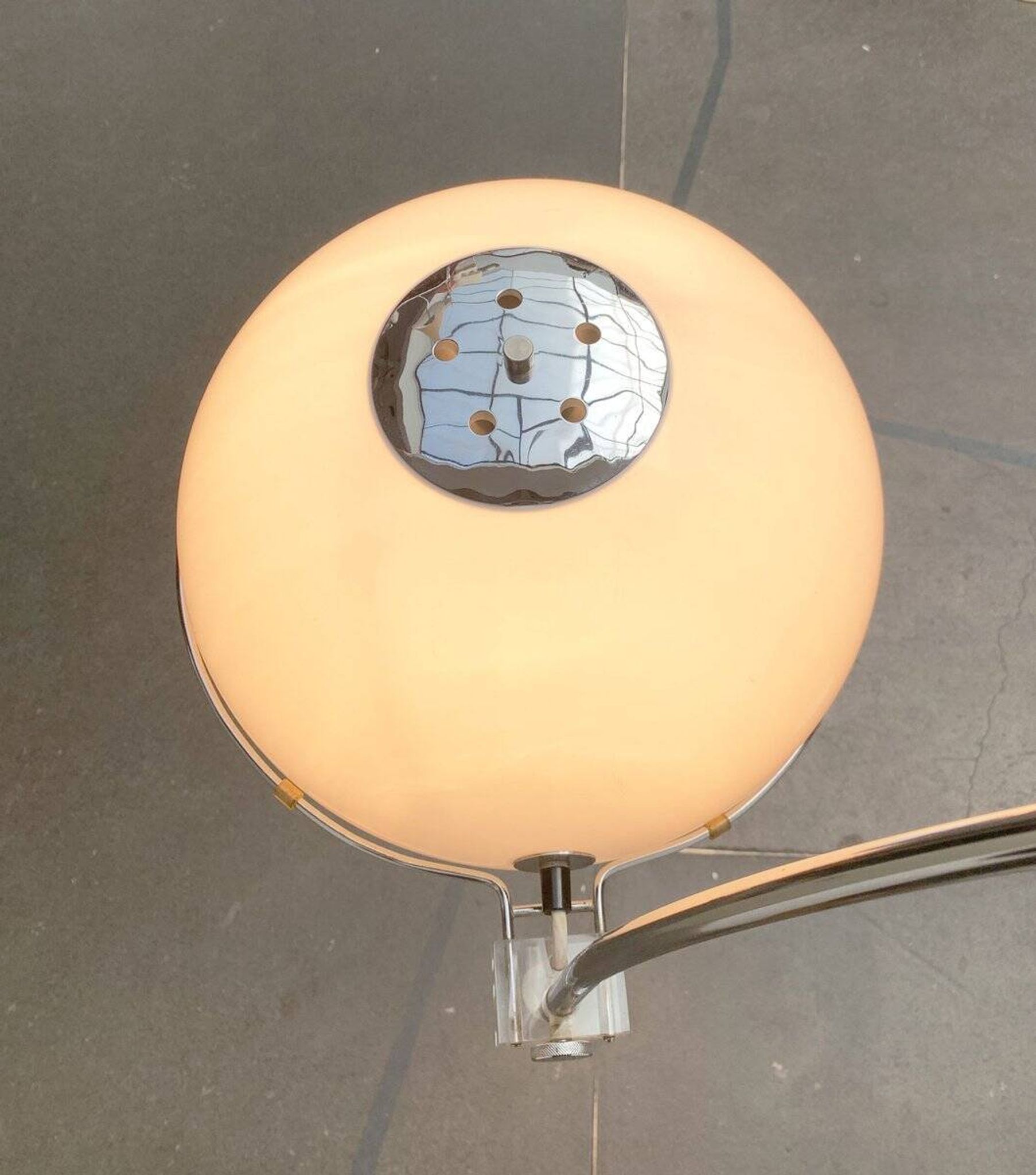 Lampadaire Arc Âge Spatial du Milieu du Siècle de Gepo, années 1960