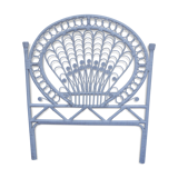Headboard rattan "peacock".