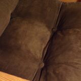 Pair of pine armchairs 1980