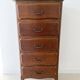 Chiffonnier classique 5 tiroirs en bois