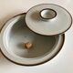 Plat couvert XXL Dansk Design grès 1970 Denmark