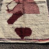 Beni Ouraine handwoven rug, traditional style, size 140 x 260 cm